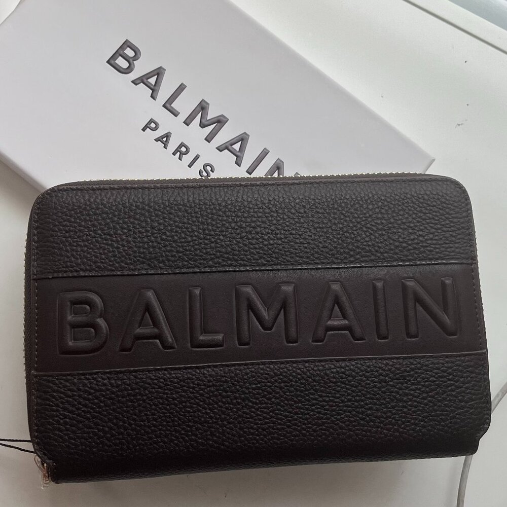 Chocolate Brown Travel Document Case